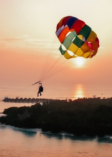 Private Sunset Parasailing