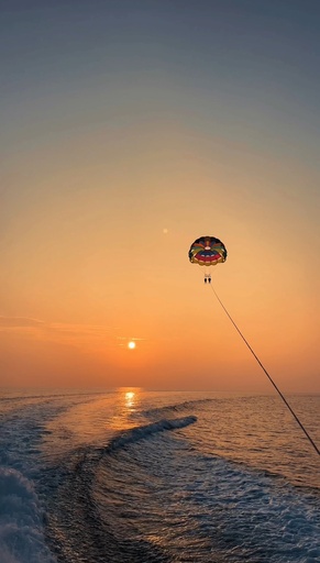 Sunset Parasailing